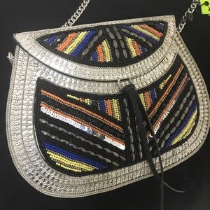 Sam Edelman Embellished Iron mini handbag